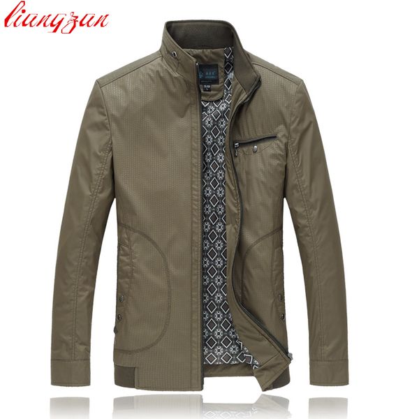 

wholesale- men cotton jacket coat baseball slim fit jackets brand plus size bomber fashion casual chaqueta manteau homme coat sl-e497, Black;brown
