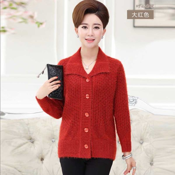 

wholesale- the spring and autumn period and the lapel long sleeve with wool cardigan pcl, White;black