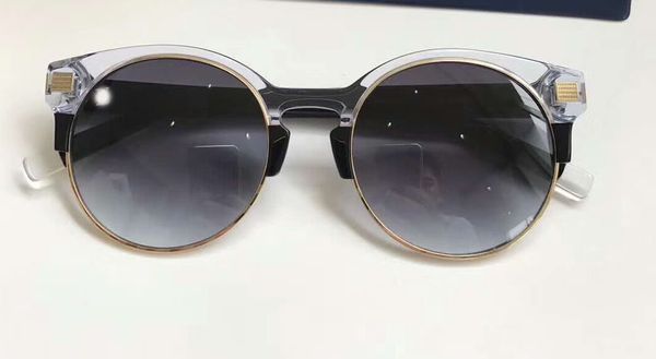 

2017 men/woman millionaire evidence sunglasses gold silve black sunglasses sun glasses new in box num17, White;black