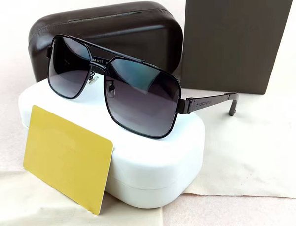 

2017 new vintage sunglasses metal men brand sunglass gold plated frame square metal frame vintage style outdoor design classical model, White;black