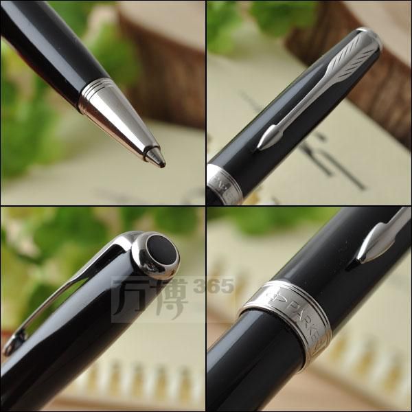 

brand ballpoint pen school office supplies baozhu pens business students stationery pen all-metal materials of the quality, Blue;orange