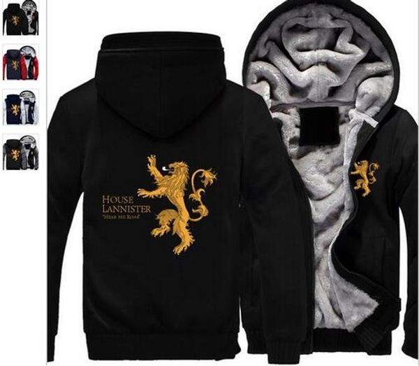 Game of Thrones Lannister Hooded Sweatshirt Hear Me Roar Sweater Shirt Hoodie