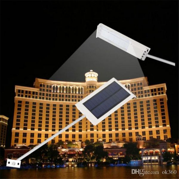 

12 LED солнечный датчик освещения Солнечной лампы прожектор питание панели LED уличн