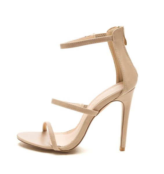 

zandina women's handmade fashion shoes cut-out slingback open-toe summer 10cm high heel party prom sandals nude k301, Black