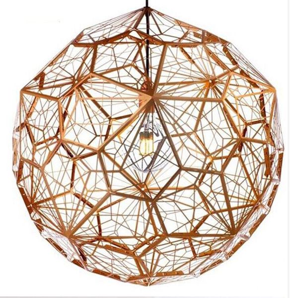 

Etch led light web copper ilver gold chandelier pendant lamp diamond droplight light pendant lamp lighting
