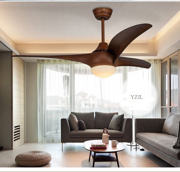 

ceiling pendant fan light living room restaurant pendant fan minimalism modern american led abs white antique lights fan 52inch