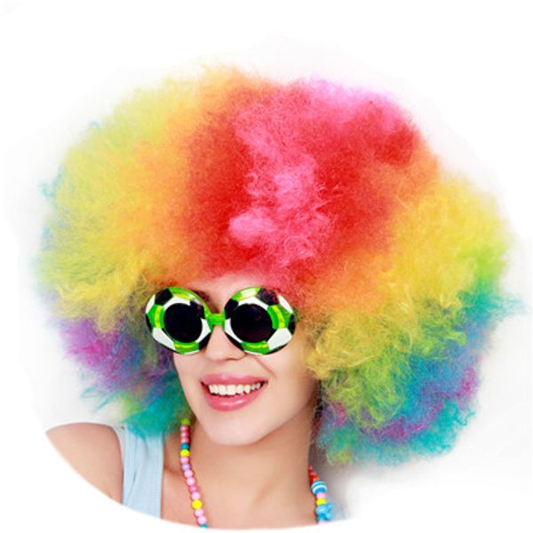 200 G Women Men High Quality Short Culry Dance Party Cosplay