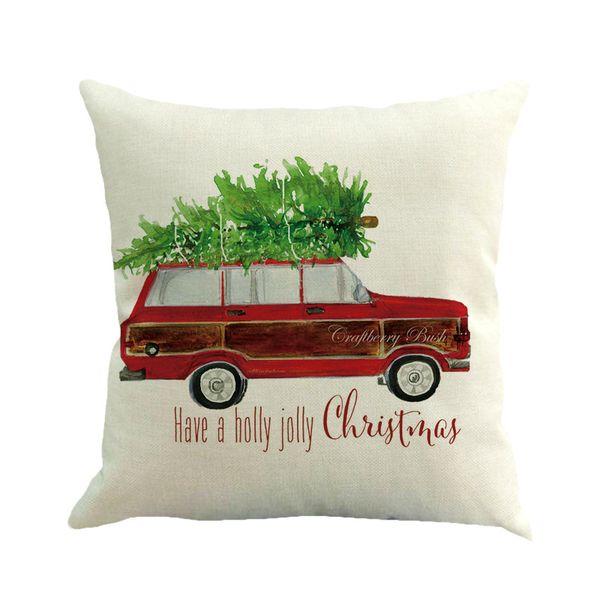 Linen Square Cushion Cover 45cm Standard Size Digit Printing Zipper Breathable Smooth Touch Christmas Tree Shopping Linen Square Cushion Cover 45cm Standard Size Digit Printing Zipper Breathable Smooth Touch Christmas Tree Shopping