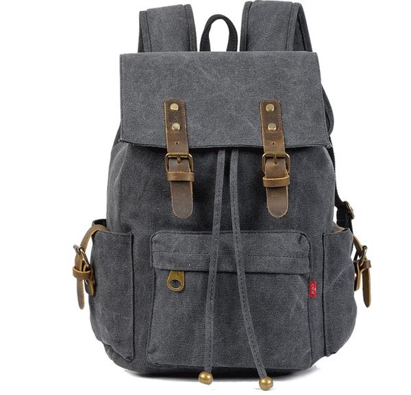 

2017 new backpack. canvas backpack. fashion casual student school bag. travelling bag. computer package. man. woman. outdoor sports bag.
