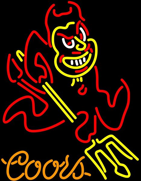 

coors arizona state sun devils neon sign asu neon sign