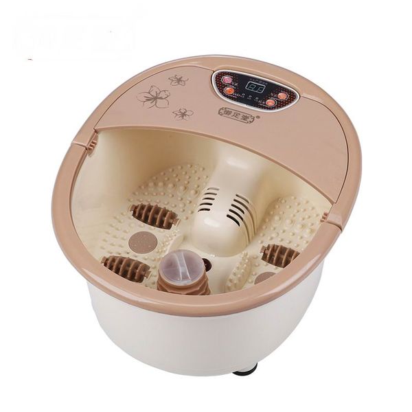 

foot spa bath massager portable heat temperature pedicure vibration bubbles