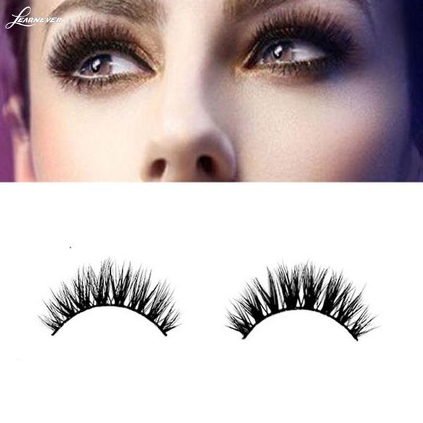 

black luxurious 100% real mink long natural thick eye lashes false eyelashes