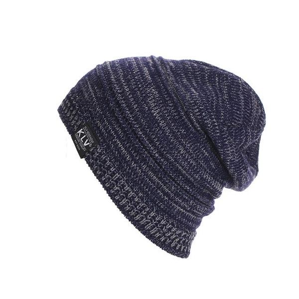 

wholesale-men women knit baggy beanie winter hat ski slouchy, Blue;gray