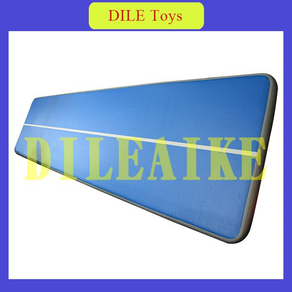 

4x1x0.1m inflatable air mat inflatable air track tumbing mat for sale one pump