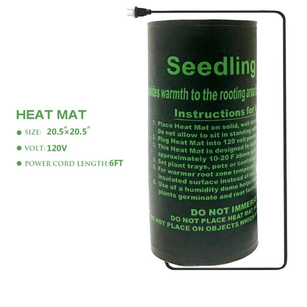 2019 20 5 20 5 Waterproof Seedling Plant Heat Mat Hydroponic