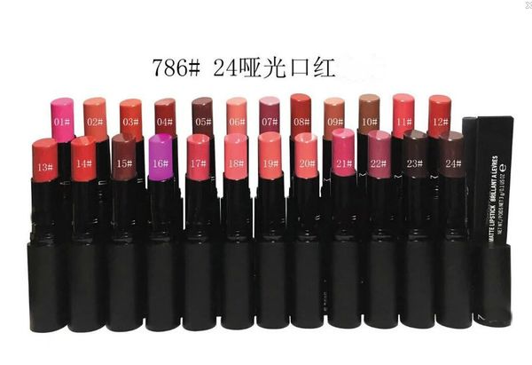 

Бесплатная Доставка Новый Макияж Губ Матовая Помада!3g (24PCS / LOT)