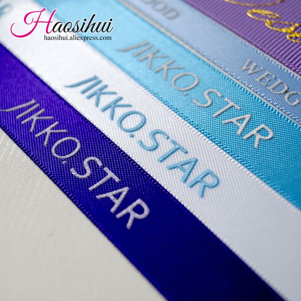 

7/8''(23mm) christmas polyester stain ribbon and personalized favor ribbons for wedding decoration 100 yard/lot