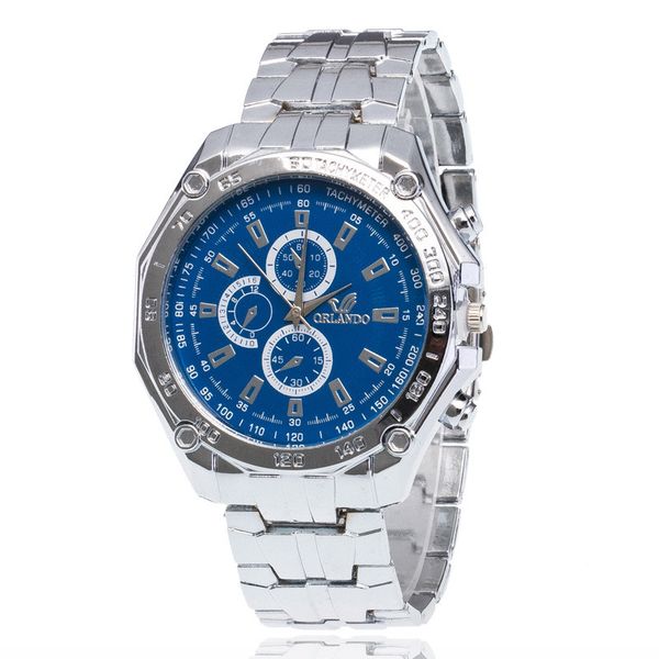 

наручные часы мода мужские часы бизнес кварцевые часы стали часы личность повседневная мода платье часы relogio w0120, Slivery;brown