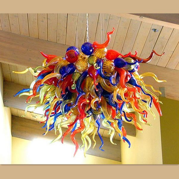 

european lighting dining room decor hand made blown glass chandelier crystal chandelier luminaire european chandeliers house decor