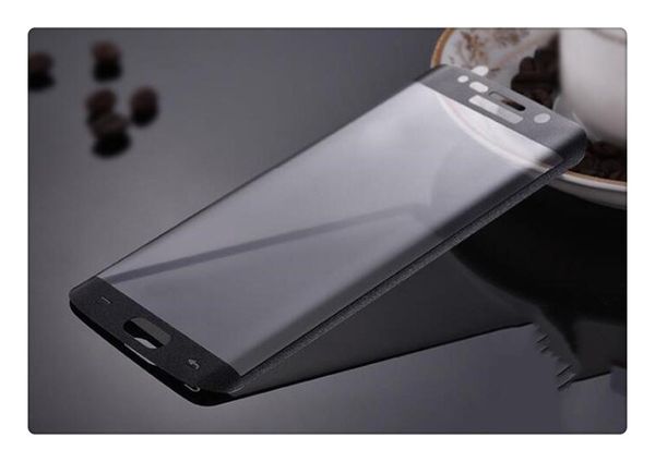 

tempered glass 3d curved full coverage for galaxy s8 plus s7 edge s6 edge plus colorful and full clear transparent