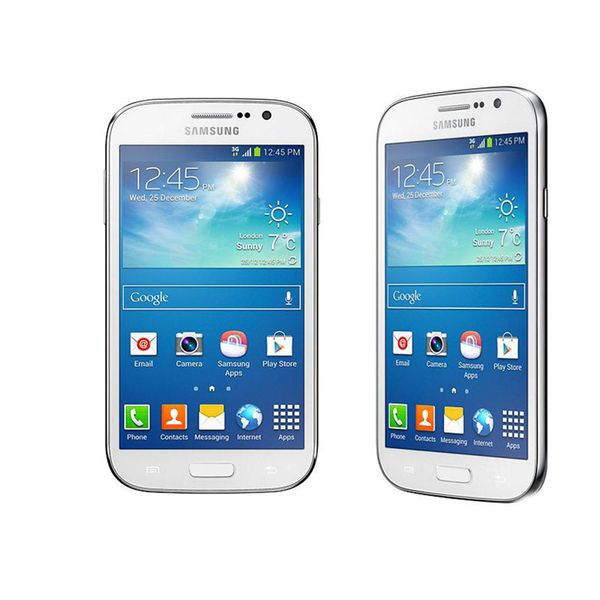 Yenilenmiş Samsung Galaxy Grand Duos i9082 5.0 inç Smartphone 1 GB RAM 8 GB ROM Çift SIM 8.0MP WIFI GPS WCDMA 3G Kilitli Cep Telefonu