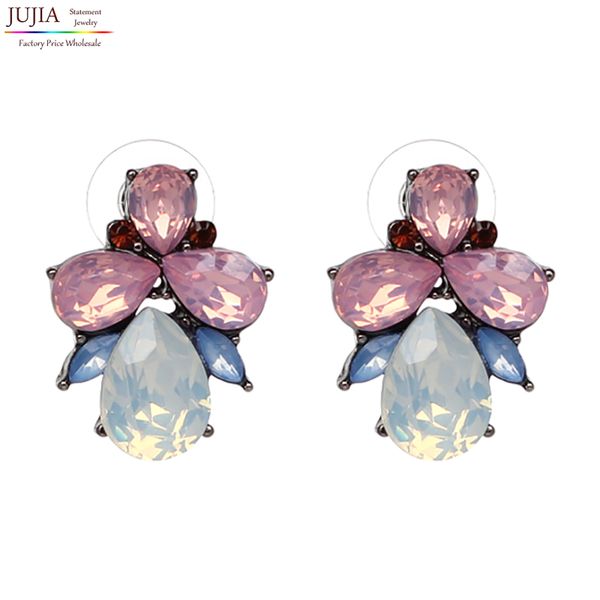 

13 цветов моды женщин заявление серьги для женщин серьги моды оптом завода