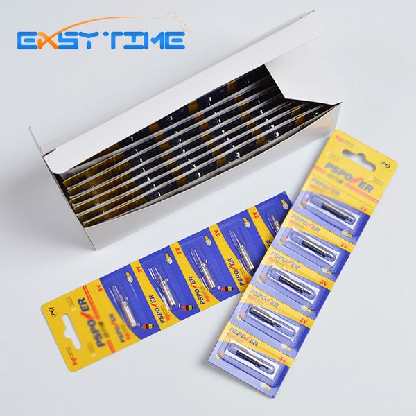 

wholesale- easy time 10pcs/lot brand cr425 battery fishing float electronics battery luminous float battery fishing tools