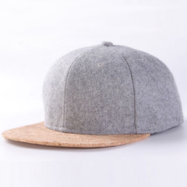 

Blank Cork Flat Brim Felt Snap Back Hats Cheap Plain Black Baseball Cap for Men Women Black Flatbill Snapback Hat Wholesale