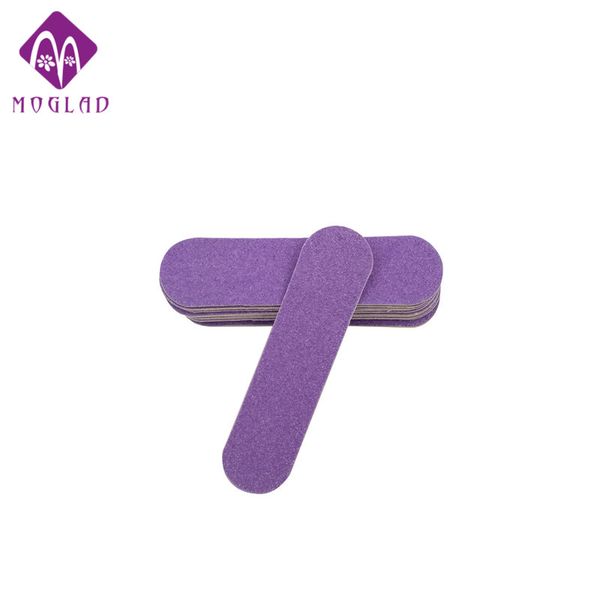

wholesale- fashion 20pcs/lot mini purple nail file, double sides cute wood design nail buffer disposable manicure tools ing