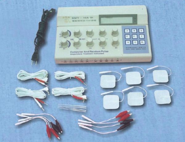 

10 output pro acupuncture electric needle massager health care nerve and muscle stimulator hwato smy-10a new
