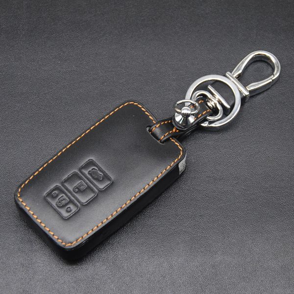 

high-quality genuine leather car key fob case holder bag for lexus es250 200rx 200t 350f nx300 3 buttons