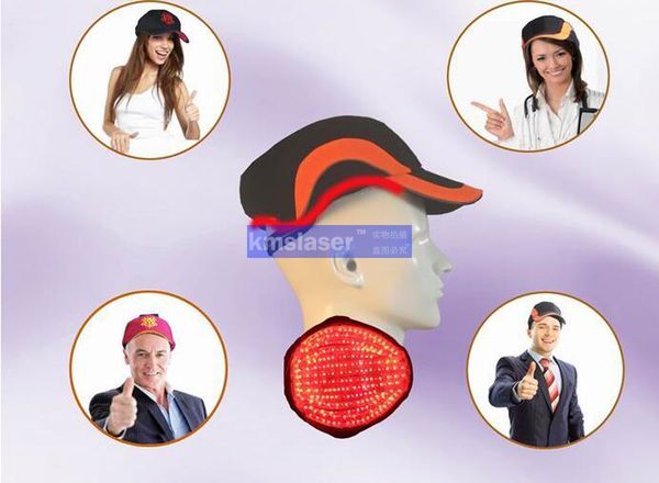 

laser hair cap with case hair loss regrowth laser equipment for hair loss growth therapy treatment, Black