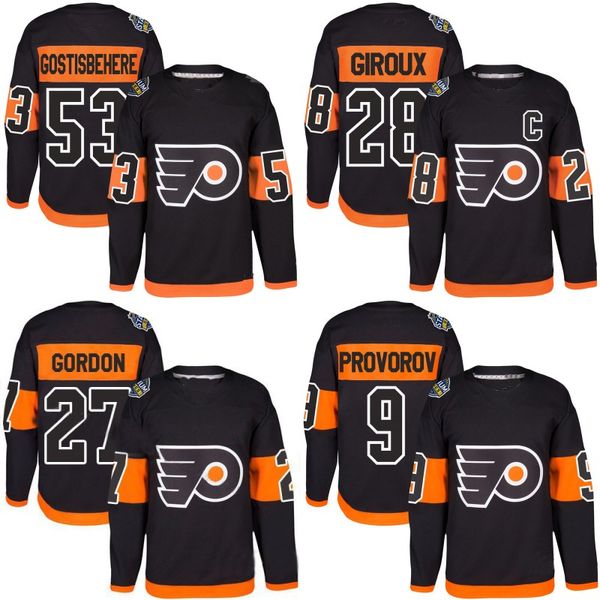 

Men's S-5XL 2017 Stadium Series Player Premier 9 Ivan Provorov 11 Travis Konecny 28 Claude Giroux 53 Shayne Gostisbehere Hockey Jerseys