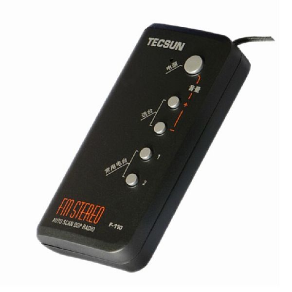 

Оптово-оригинальный Tecsun F-110 радио FM Стерео Auto Scan DSP цифровой мини-кампус радиоприе