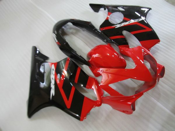 kit carenagem personaliza livre para Honda CBR600 f4I 04 05 06 07 carenagens preto vermelho definir CBR600F4I 2004-2007 OT13