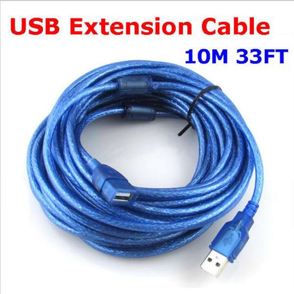 

Высокое качество USB удлинительный кабель 10 м 33ft USB ретранслятор удлинитель провод