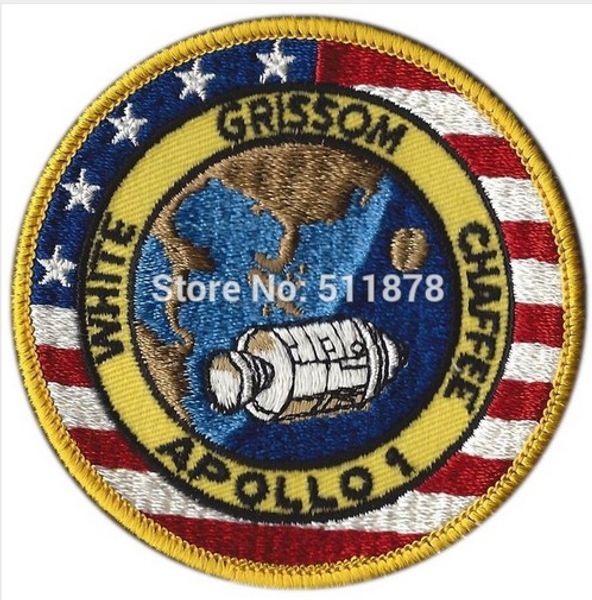 

3.5 " АПОЛЛОН 1 ЛЕВ БРАТЬЯ СТАРИННЫЕ ОРИГИНАЛЬНЫЕ НАСА ОБРАТНО ПРОСТРАНСТВО ЖЕЛЕЗА