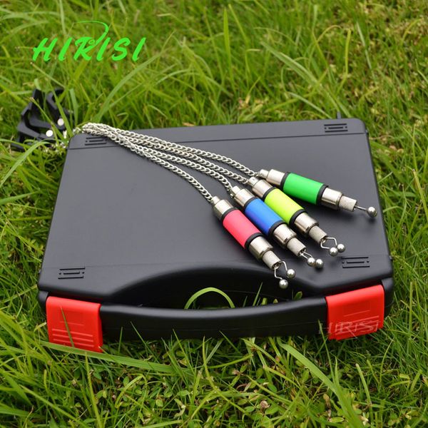 

wholesale- carp fishing swingers bite indicator set in black fishing box
