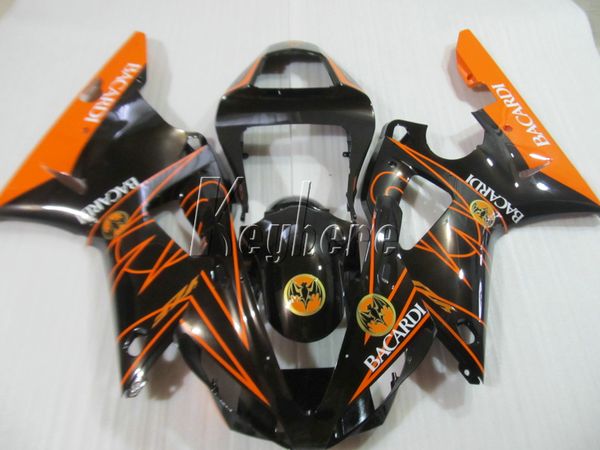 

lower price body parts fairing kit for yamaha yzfr1 2000 2001 orange black fairings set yzf r1 00 01 it26