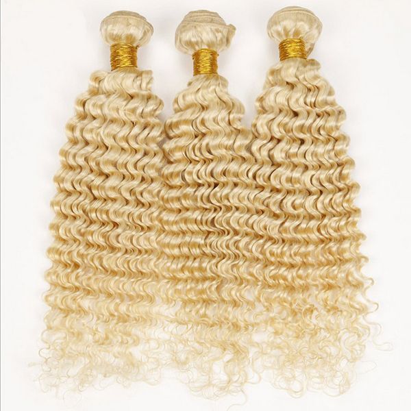 

Malay ian blonde water wave virgin hair 1 bundle lot pure color 613 bleach blonde human hair weave 10a blonde hair exten ion