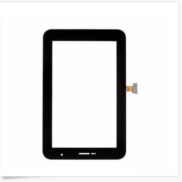 Lente in vetro Digitizer da 50pcs touch screen con nastro per Samsung Galaxy Tab 7.0 Plus P6200 GRATIS DHL