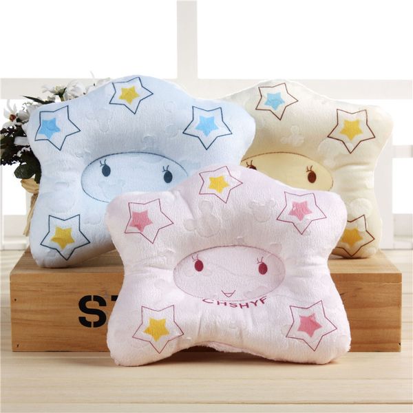 Baby Pillow Color Cotton Embroidery Set Newborn Child Defensive
