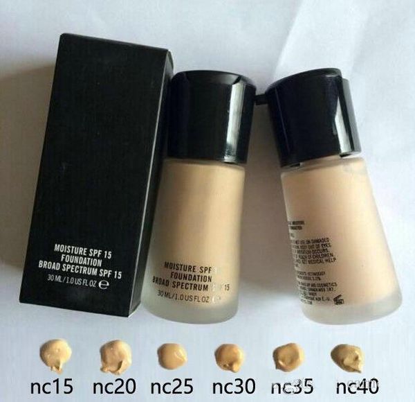 

new makeup spf 15 foundation liquid 30ml 1pcs/lot