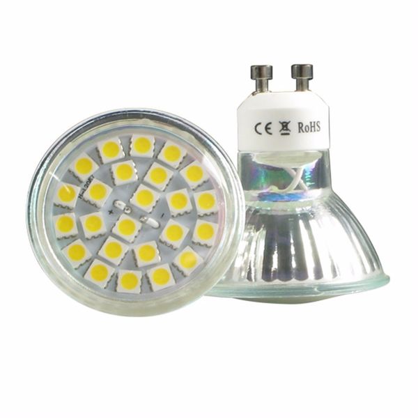 

Светодиодные пятно света лампы 4.8 W GU10 MR16 E14 E27 B22 теплый белый или дневной свет ламп