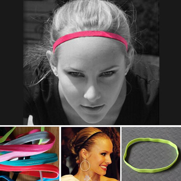 Wholesale The Non Slip Men And Women Elastic Rope Sports Headband