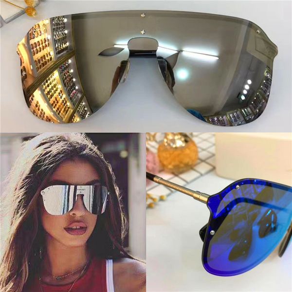 

new fashion with sunglasses large design without sports box quality motorcycle frame connection eyewear lens series frame 2180 fdvjt, White;black