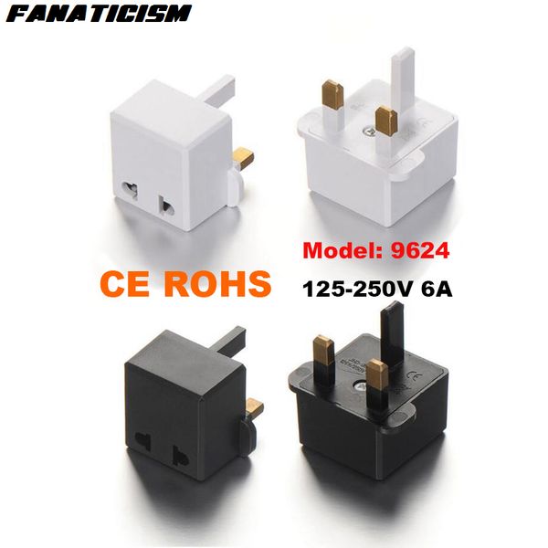 Hohe Qualität Universal CE ROHS 9624 US EU AU zu UK Stecker Adapter England GB UK Reise AC Power Stecker Adapter Konverter