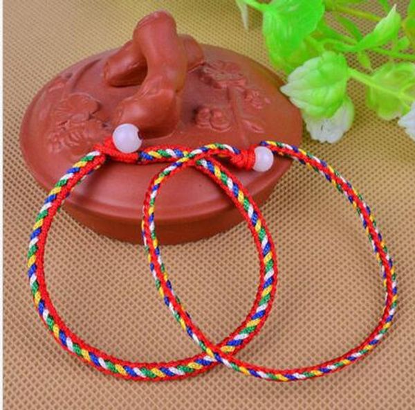 

tibetan tibet diy buddhism colours vajra rope weaving amulet bracelet wholesale, Black