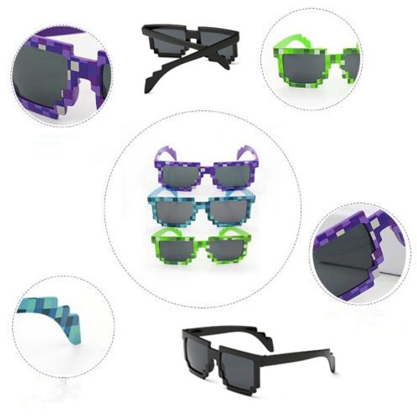 

Novelty vintage mo aic ungla e for kid quare pixel ungla e trendy mo aicic gla e kid party prop cca7181 500pc