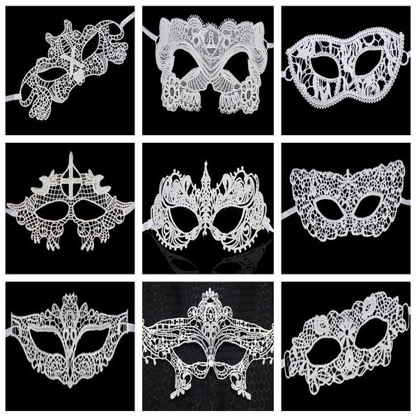 

lace white goggles indefinite taste mask ph053 mix order as your needs